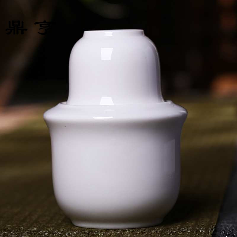 鼎亨温酒器套装景德镇陶瓷温酒具壶家用烫酒壶黄酒清酒酒杯暧白酒