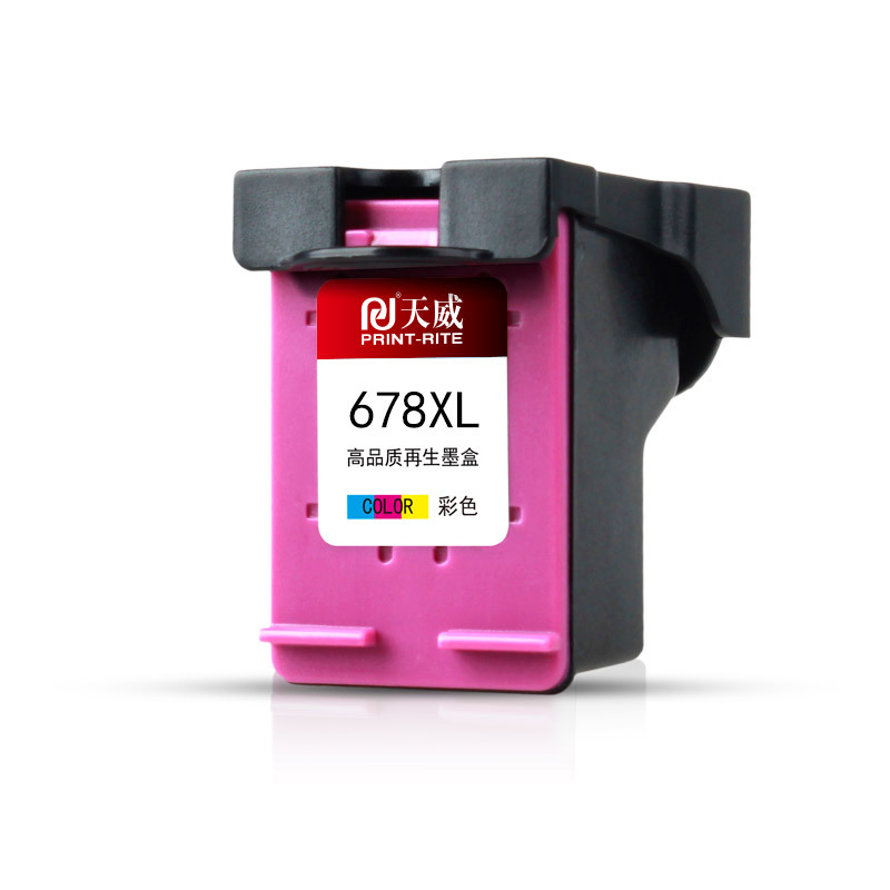 天威 678墨盒 高清彩色 适用惠普HP 1018 2515 1518 4648(单位:支)