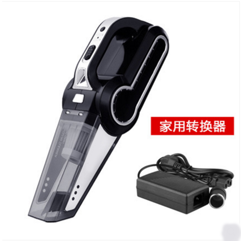 适用于汽车车载吸尘器12v家车两用大功率强力四合一车用充气泵4