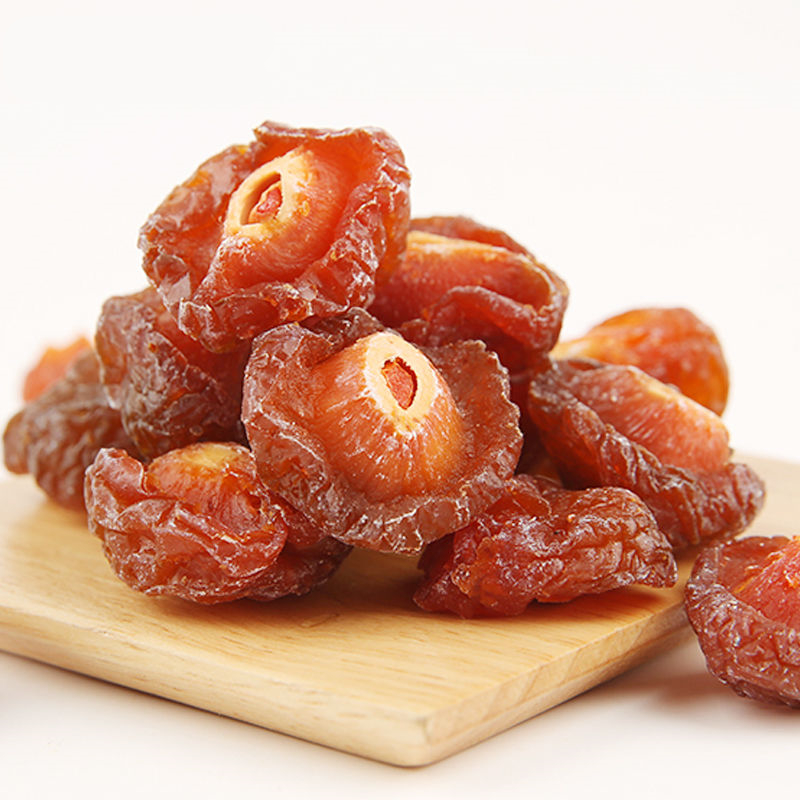 半梅干500g玫瑰半梅果干李子干话梅鸳鸯半边梅零食蜜