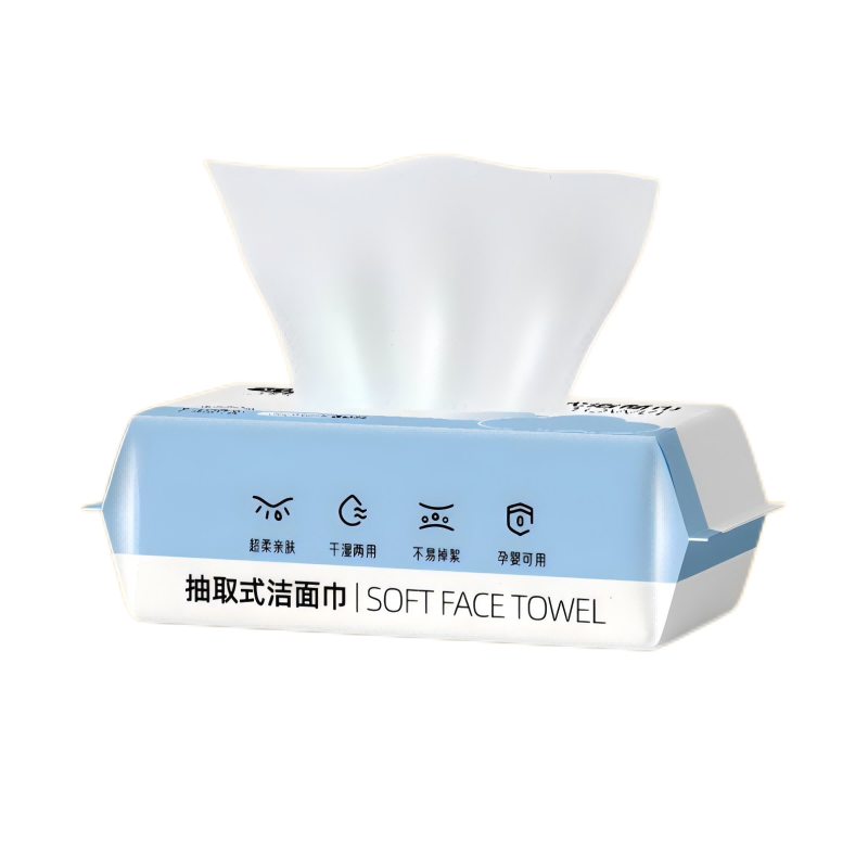 名都丽人 MDLR-MJ12 抽取式洁面巾 60抽(计价单位:盒)耐拉扯耐用 不易变形 干湿两用高清大图