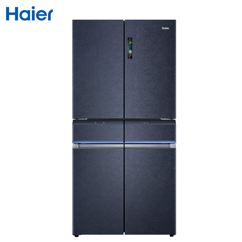 海尔(Haier)BCD-500WDIGU1 500升全空间保鲜家用多门电冰箱 风冷变频无霜 1级能效 中门双变温 杀菌
