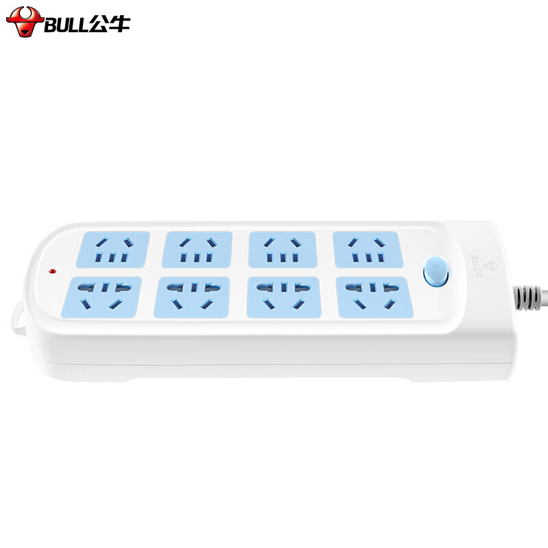 接线板 公牛/BULL GN-604 总控 过载保护 强电 1.8米高清大图