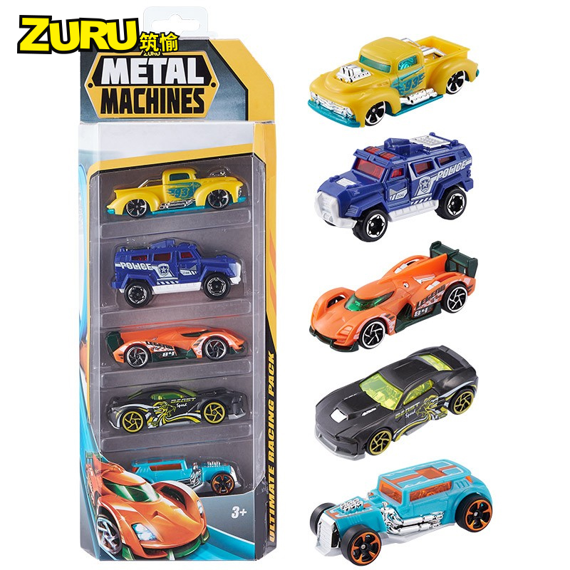 ZURU 合金争霸 儿童玩具小汽车 男孩玩具车 组合款 6709B