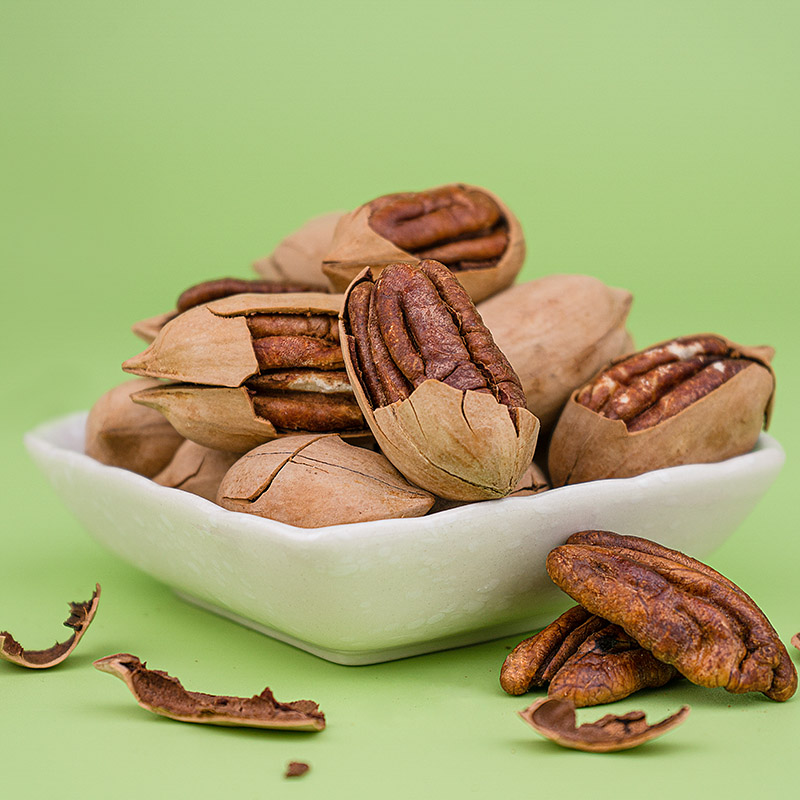 黄金果农碧根果430克罐装坚果零食美味健康天然营养高清大图