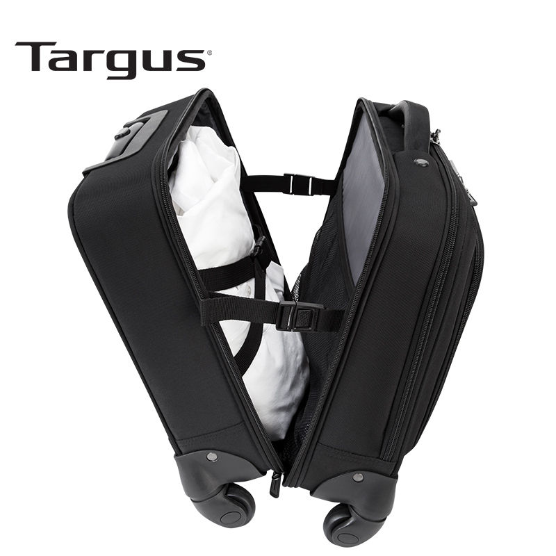 Targus/泰格斯电脑商务登机拉杆箱防泼水360度万向轮行李包男022 TBR022黑色
