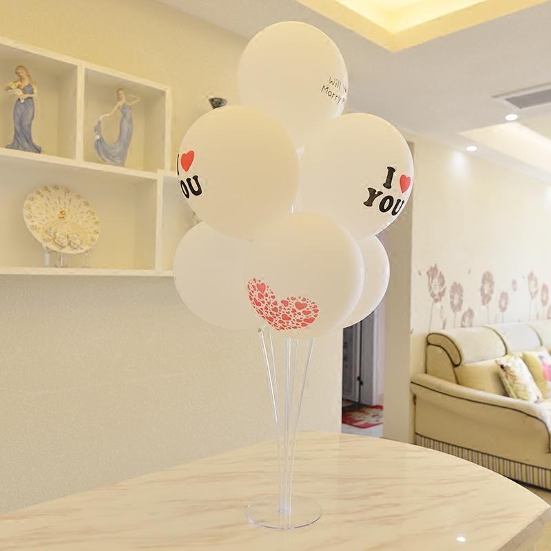 创意结婚庆婚房装饰气球婚礼现场布置立式气球架套装新款