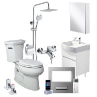 KOHLER科勒卫浴卫生间大套装浴室柜马桶3998坐便器22746淋浴花洒77365智能盖板18649台盆2215组合
