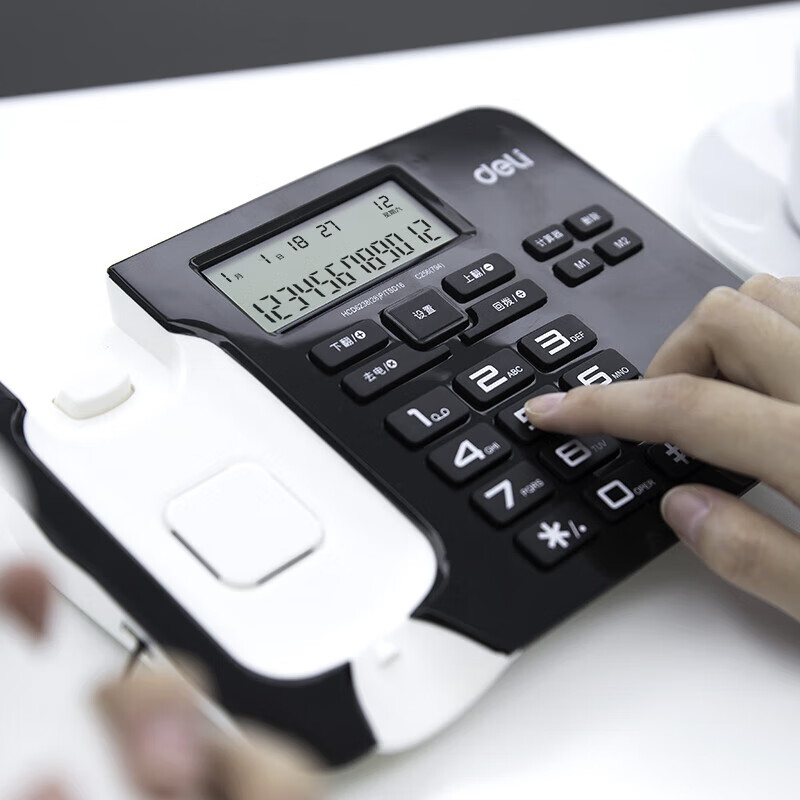 得力(deli) 794 电话机(黑色)(台)高清大图