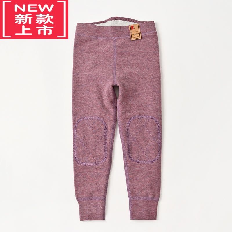 可莉允美雅碧儿童高腰护肚保暖裤 打底裤 男女童双层恒温棉裤秋冬款童装图片