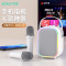 索爱(soaiy) SK6蓝牙音箱一体声卡麦克风话筒家用k歌唱歌音响直播儿童无线KTV