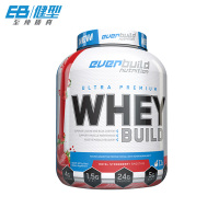 EB健型EVERBUILD 乳清蛋白质营养粉蛋白增健肌粉健身男女健肌食品whey5磅香草奶昔味