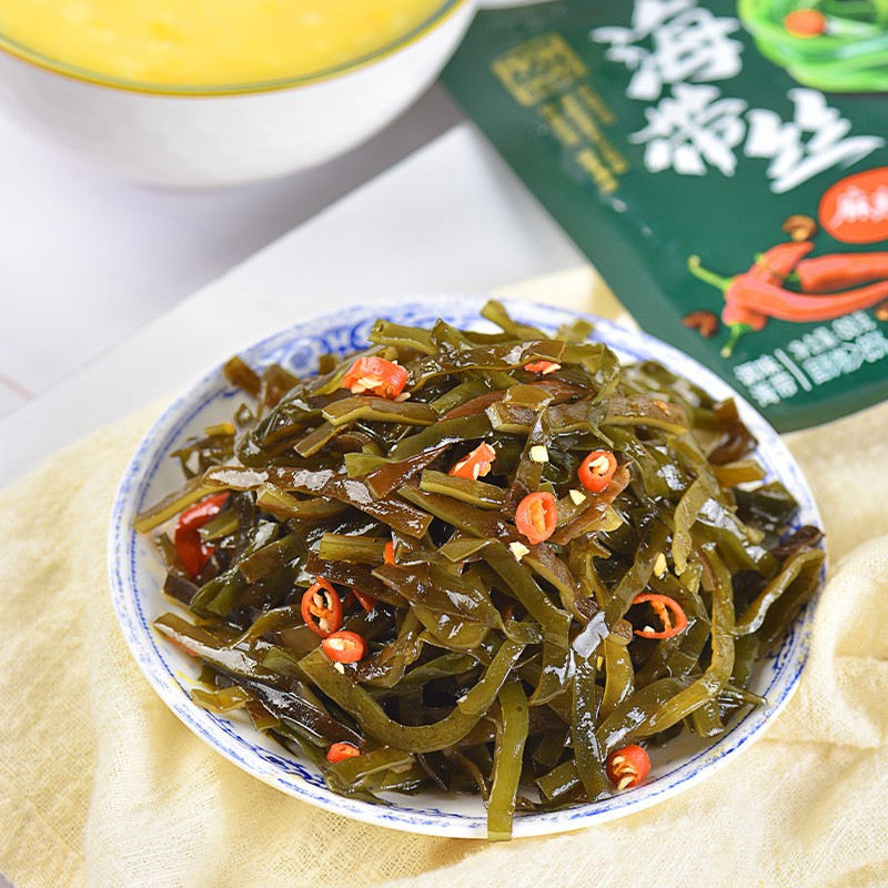 吉香居香辣海带丝88g/袋海带丝 榨菜四川泡菜鲜辣开味