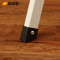 欧润哲(ORANGE) 家用白色三步 厚铁管人字梯 可折叠 800074