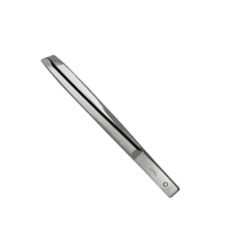 韩国777眉毛夹镊子眉毛剪修眉工具拔毛钳男士拔胡须夹子眉夹镊子银色