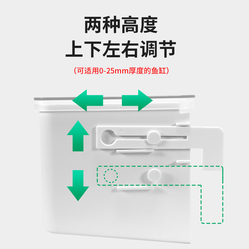 鱼缸滴流盒水幕过滤盒上置三合一过滤器龟缸乌龟低水位净水器上滤高清大图