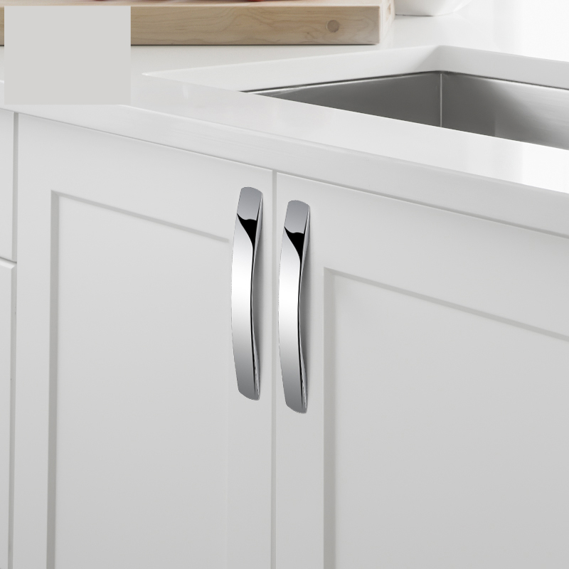 拉手现代简约柜亮光衣柜橱柜抽屉ciaa欧式柜子把手碗橱消毒柜拉手