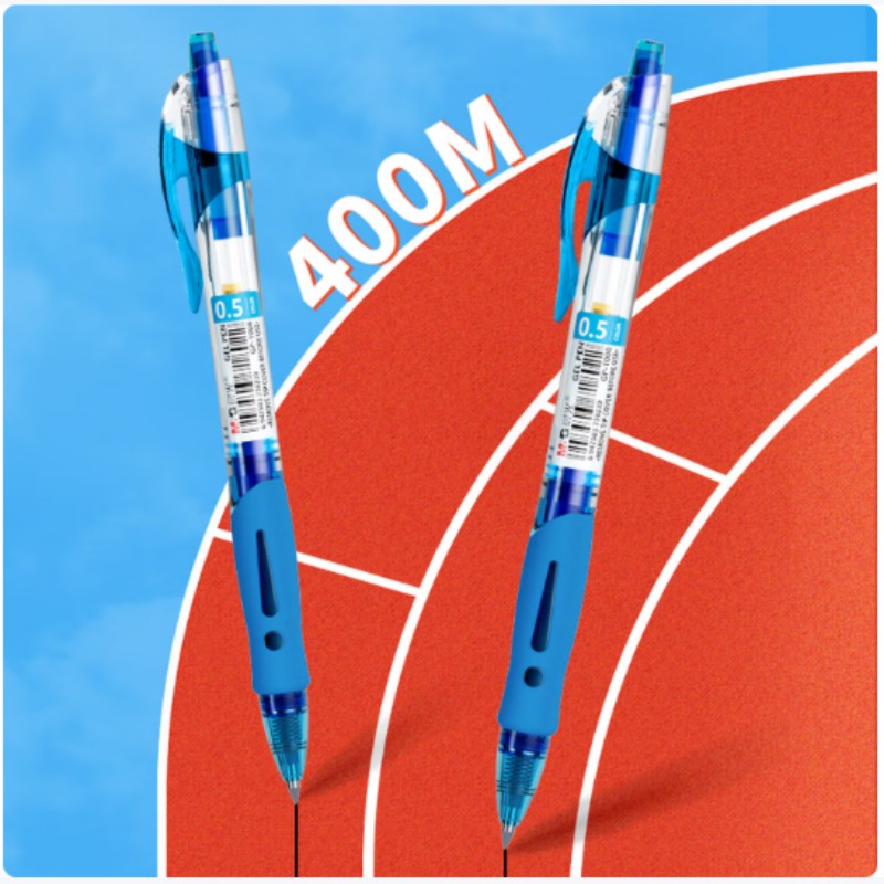 晨光(M&G)GP1008 按动中性笔 创意者 蓝 0.5mm (12支/盒)2盒装高清大图