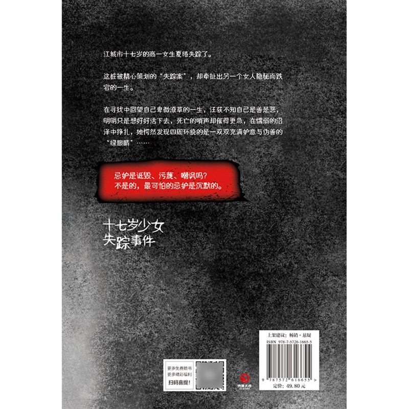 [正版]十七岁少女失踪事件高清大图