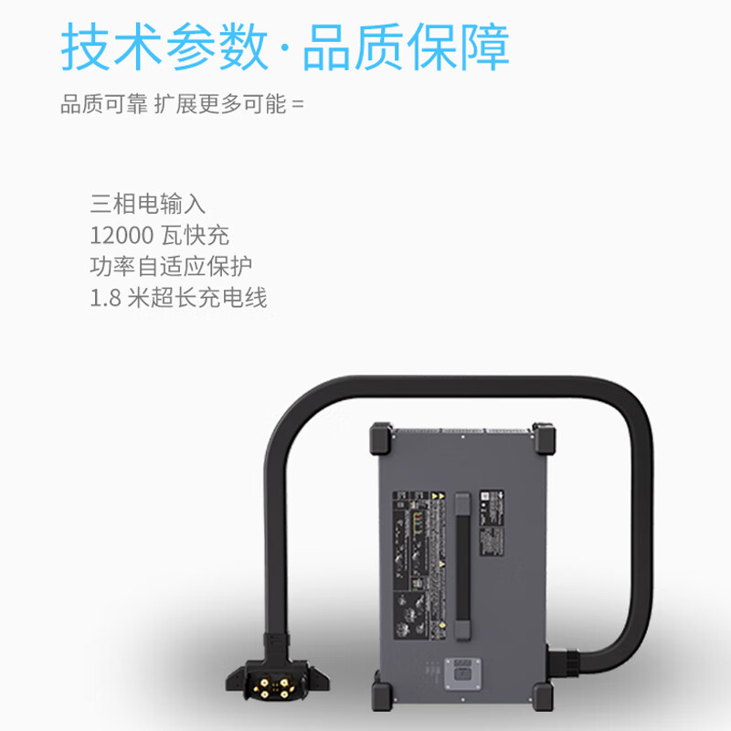 大疆(DJI)FC100无人机配件 C12000 行业版智能充电器 适配FlyCart100 提货卡高清大图