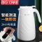 智能保温水壶家用大容量热水瓶保暖水壶玻璃内胆便携小小型暖壶杯 玻璃智能保温壶 普通壶盖-1.0L颜色随机
