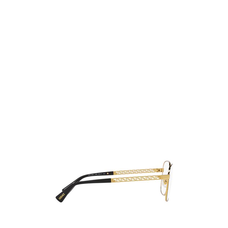 范思哲Versace女款透明镜片平光太阳镜 时尚细节设计 休闲高清大图