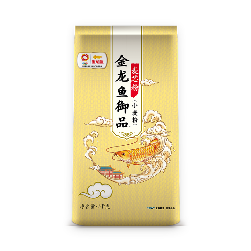 金龙鱼御品麦芯粉礼盒(1kg*5)高清大图