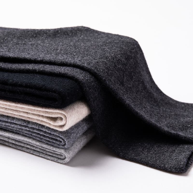 新款男女山羊绒裤男女士无缝羊毛加厚保暖打底羊绒裤男式打底裤纯羊毛裤男士纯羊毛裤男女羊绒裤加厚高腰保女士冬打底秋裤大码图片