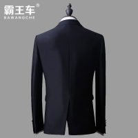 霸王车BAWANGCHE西服西装新款男单西上衣职业修身正装新郎结婚礼服男商务休闲小西服