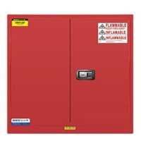 固耐安 防爆安全柜 45加仑 红色 高1650mm*宽1090mm*深460mm 货期5-10天
