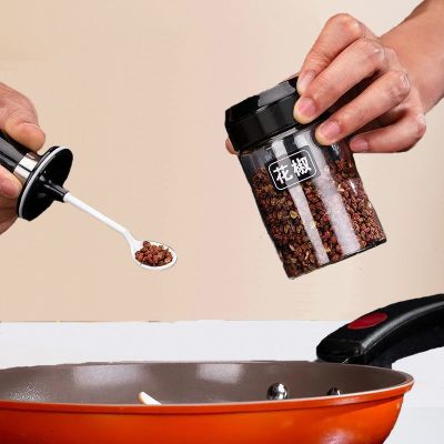 明栩[1只调味罐]体验装标签 调料盒套装调味料套装调料罐瓶子油盐酱醋多功能厨房家用品大全