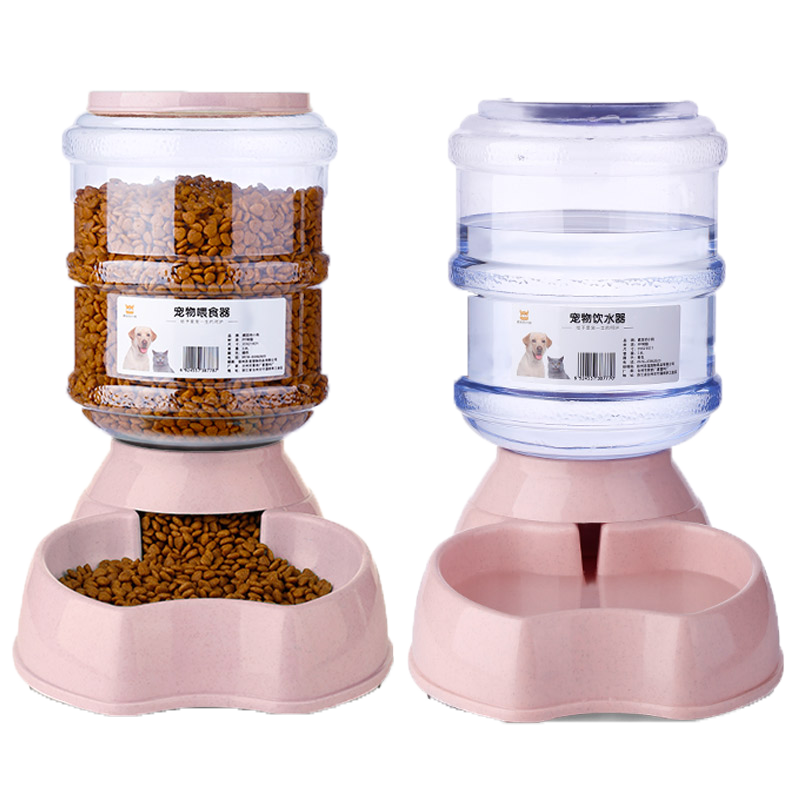 狗狗自动饮水机喂食器喝水宠物猫咪饮水机宠物饮水器狗狗用品高清大图