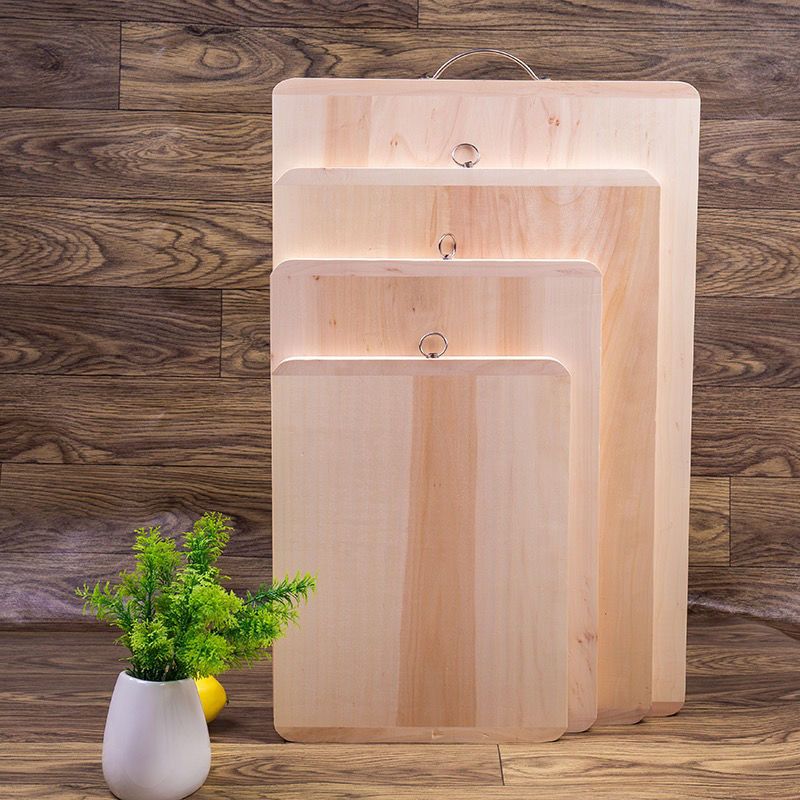 柳木实木菜板案板擀面板砧面板厨房用品大号超大号