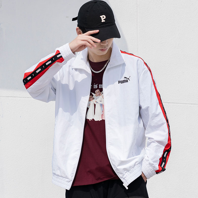 彪马(PUMA)男装新款运动服训练健身透气休闲立领外套夹克536780-02 ZP高清大图