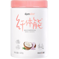 每日每加Gymslim纤体能蛋白膳食纤维营养代餐奶昔 椰子香芋味420g 蛋白质高纤饱腹代餐粉汤臣倍健出品