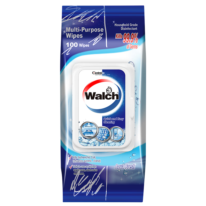威露士 多用途家居表面杀菌湿巾水润/柠檬100片