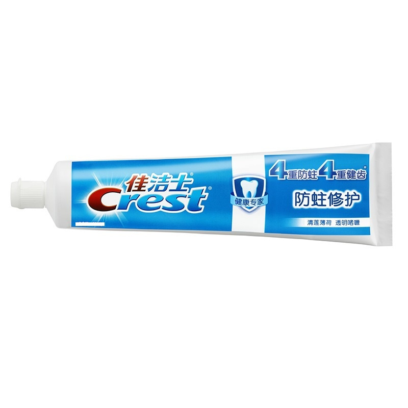 佳洁士(Crest) 防蛀修护牙膏清莲薄荷 140克(单位:支)