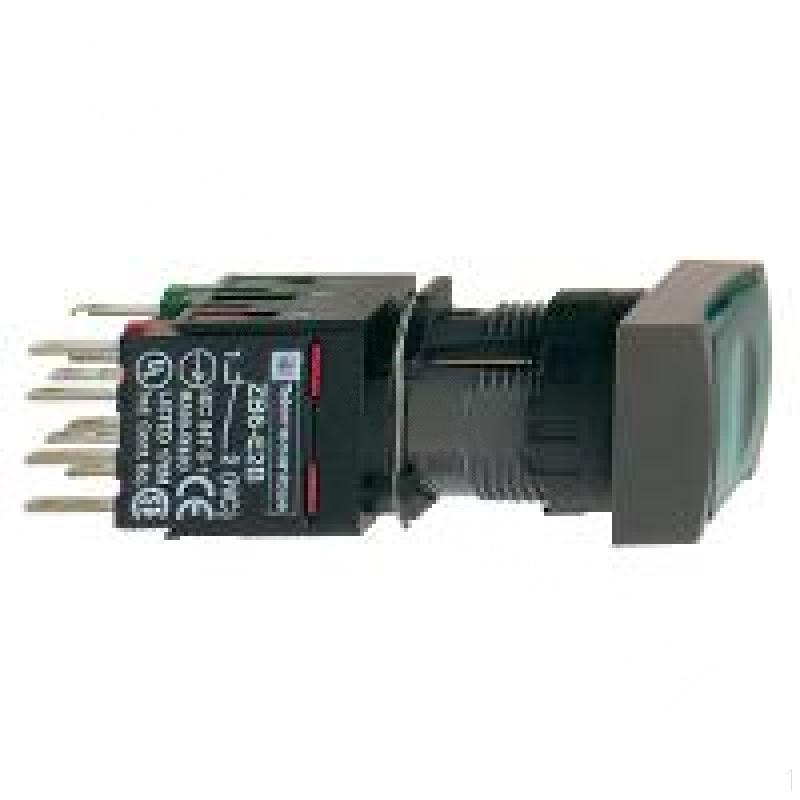 施耐德 Schneider Electric XB6-DW3B1B 16mm方形带灯按钮XB6XB6-DW3B1B