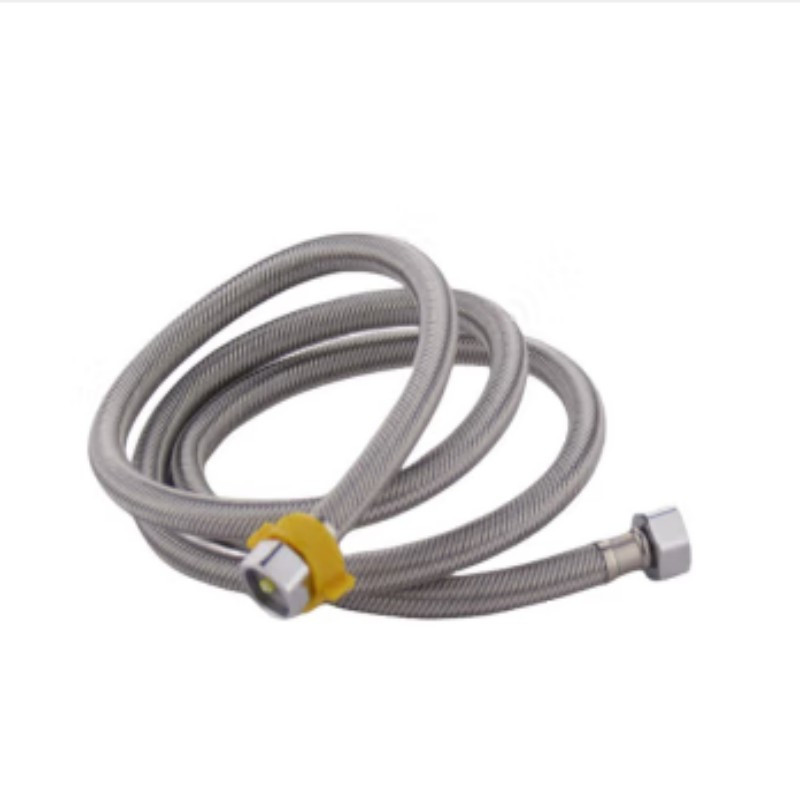 高杨茂诺 不锈钢编织软管 4分80CM 根高清大图