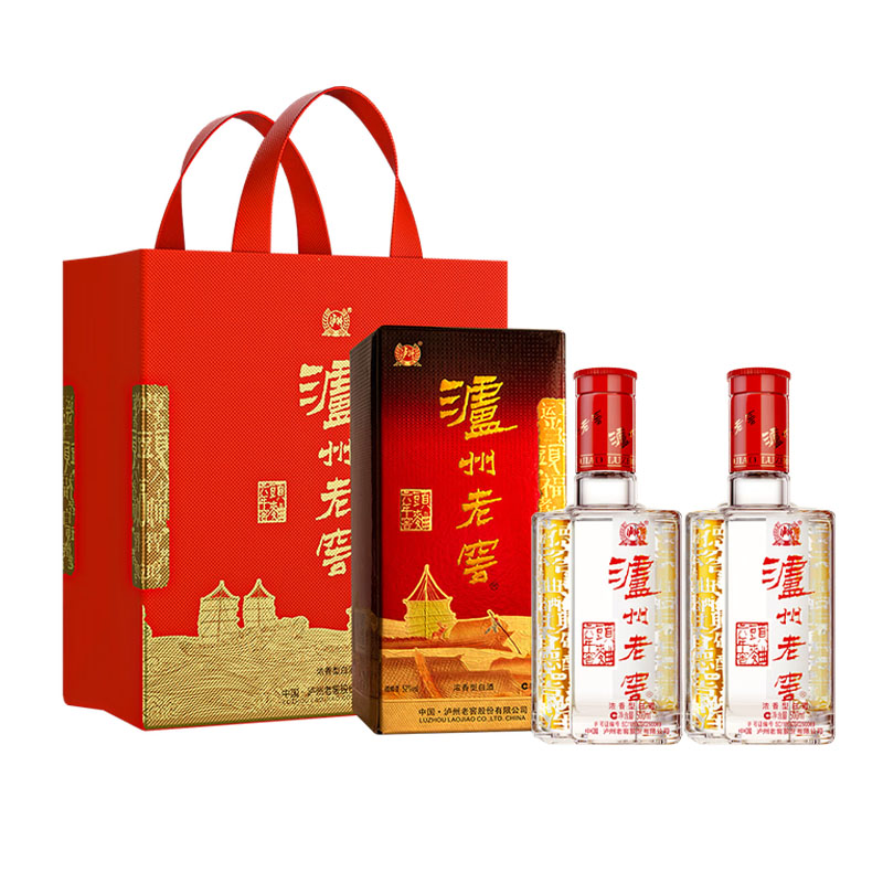泸州老窖 六年窖头曲 52度500ml浓香型白酒*6瓶整箱装 新老版本年份随机高清大图