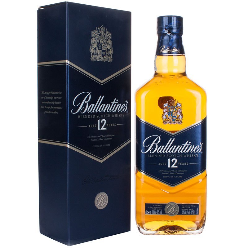 百龄坛 Ballantine 洋酒百龄坛12年苏格兰威士忌700ml 40度 价格图片品牌报价 苏宁易购保乐力加苏宁自营店