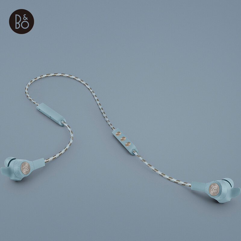 限量色bobeoplaye6运动无线蓝牙耳机入耳式丹麦bo通用耳麦浅蓝色