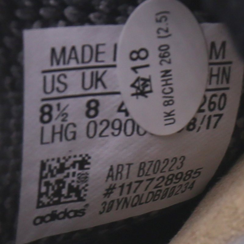 Adidas阿迪达斯三叶草 NMD R1 Boost PK 黑白噪音男鞋运动休闲跑步鞋 BZ0223