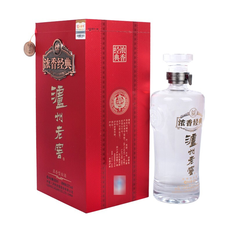 2012年泸州老窖浓香经典 52度 浓香型白酒 500mL*2瓶 商务宴席送礼送人高清大图