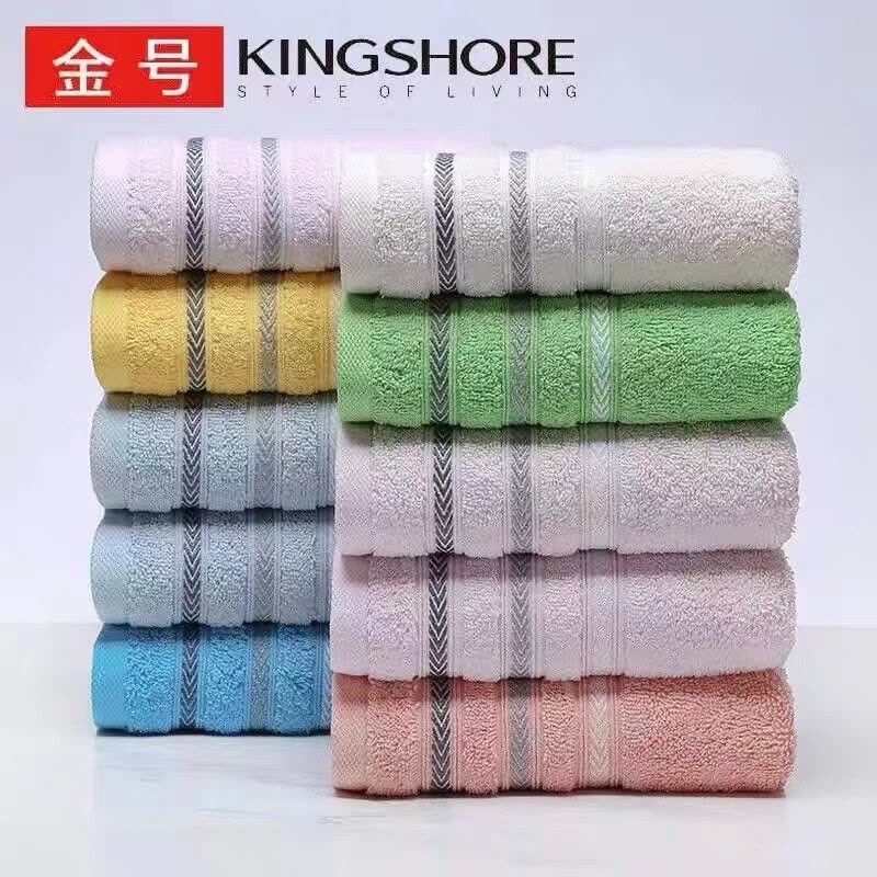 金号纯棉A类吸水洗脸毛巾 3A级抗菌加厚面巾棕色1条70*33cm/100g图片