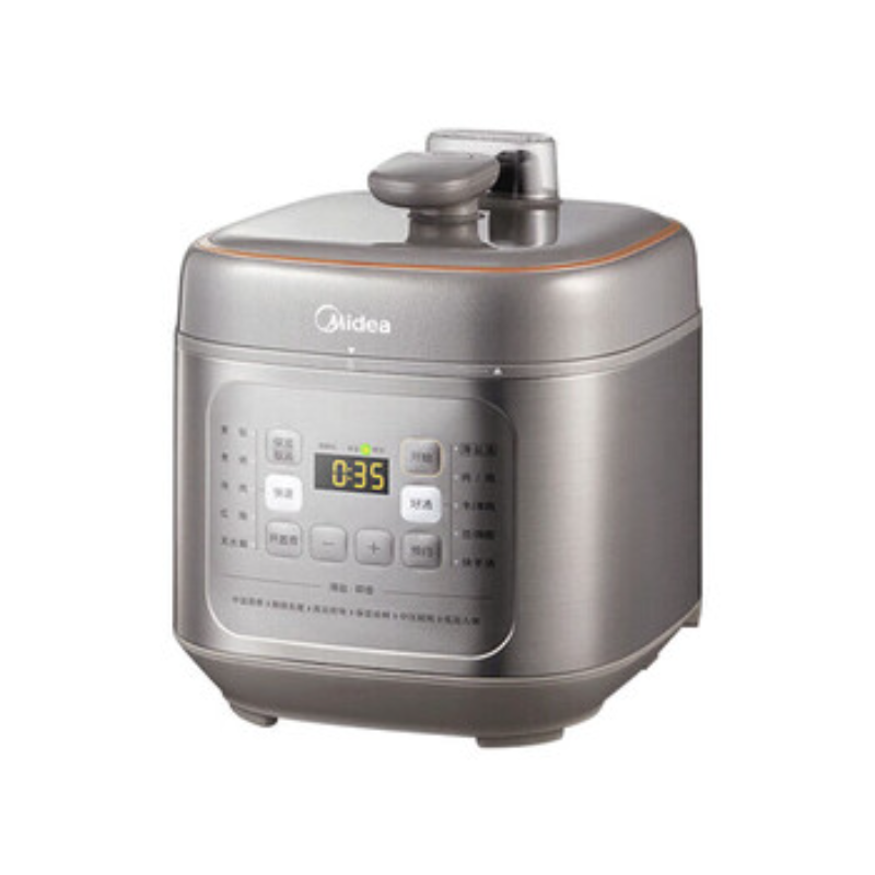 美的(Midea)电压力锅家用5L深汤70kPa预约定时特色开盖煮压力锅提鲜去腥无水焗薄盐汤 MY-C555 ZH