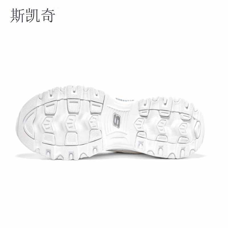 斯凯奇 女春秋耐磨老爹鞋 896180/WHT-8 双高清大图