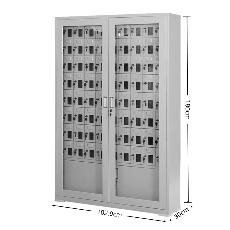 智叶舟手机存放柜72门1029*300*1800mm台高清大图