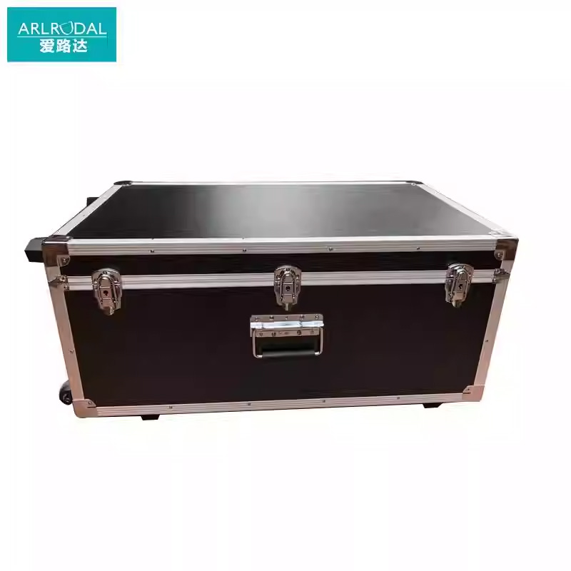 爱路达 铝合金特大号拉杆箱满铺格子棉T7 /个高清大图