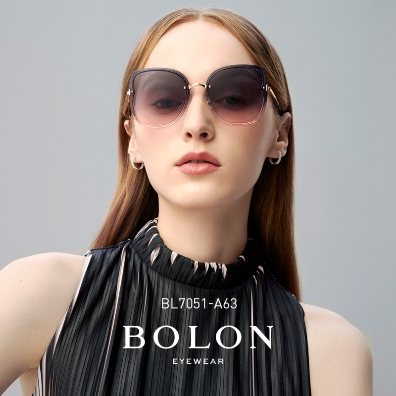 BOLON暴龙眼镜新品太阳镜明星同款女复古潮流个性墨镜